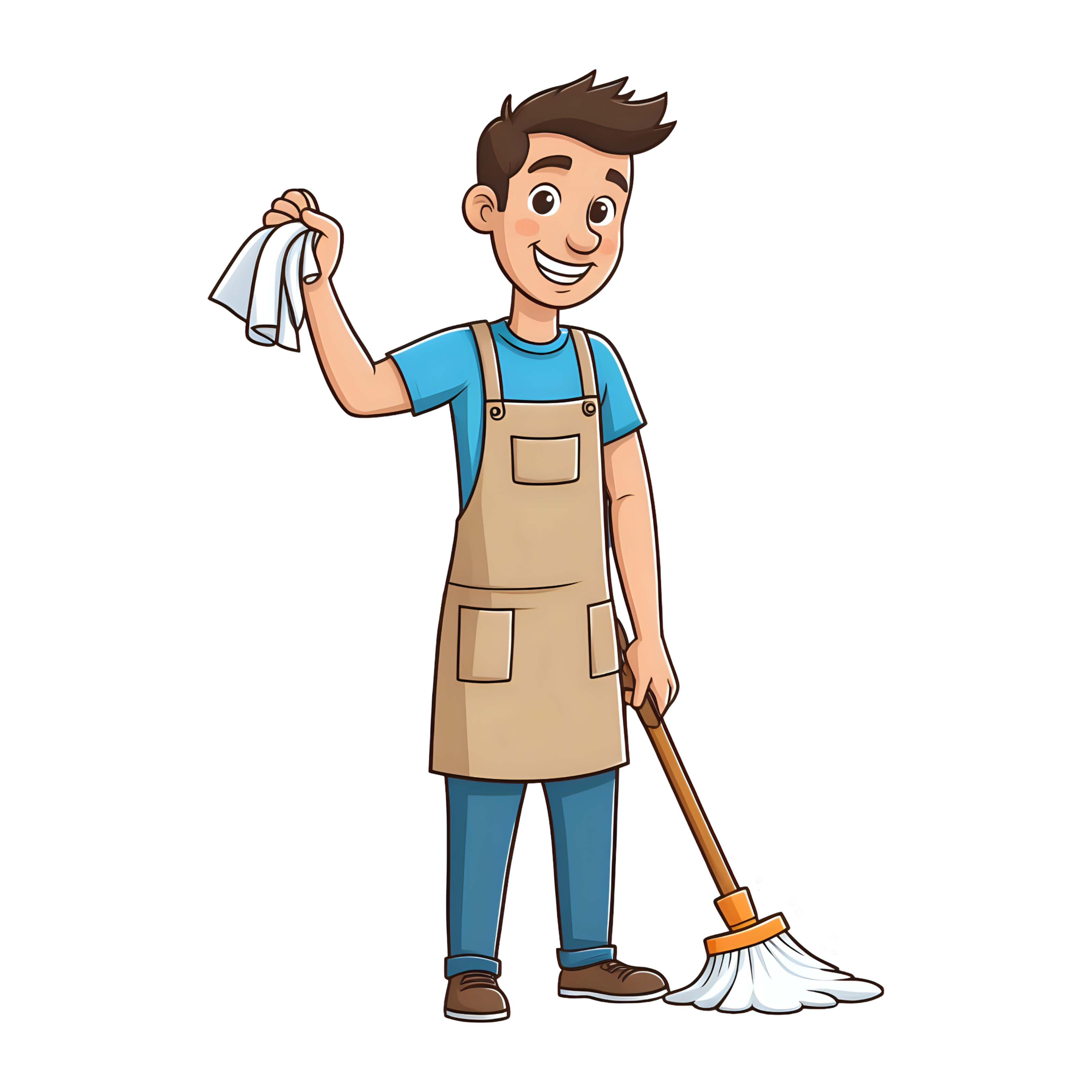 Professional Cleaning Service Professional cleaner providing residential and commercial cleaning services.
